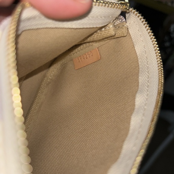 louis vuitton mini pochette in azur (discontinued print - Picture 6 of 11